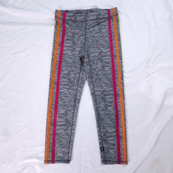 Rainbow Leg Stripe Leggings by Zara Terez Stretch Yoga Pants Sz Small - Picture 1 of 10